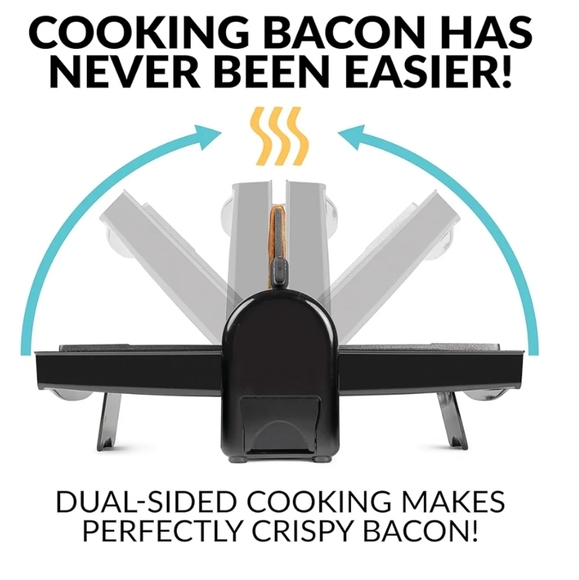 Griddle with Bacon Rack - Picture 5 of 7